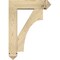 Ekena Millwork Westlake Arts and Crafts Rough Sawn Bracket w/ Offset Brace, Douglas Fir, 6"W x 20"D x 28"H BKT0604X20X28WTL03RDF - alternate 3